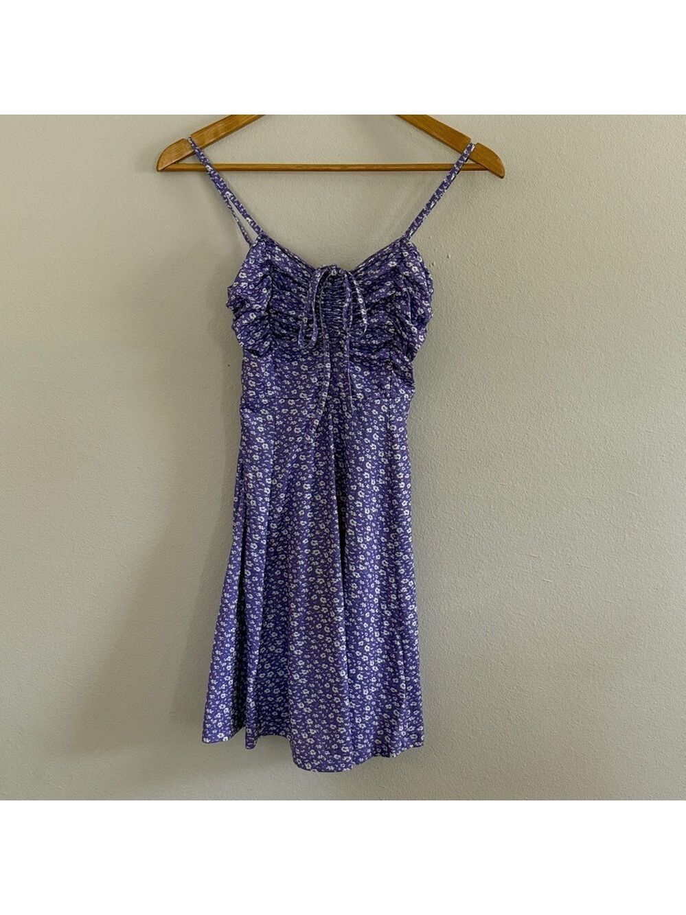 Missufe Purple Floral Dress